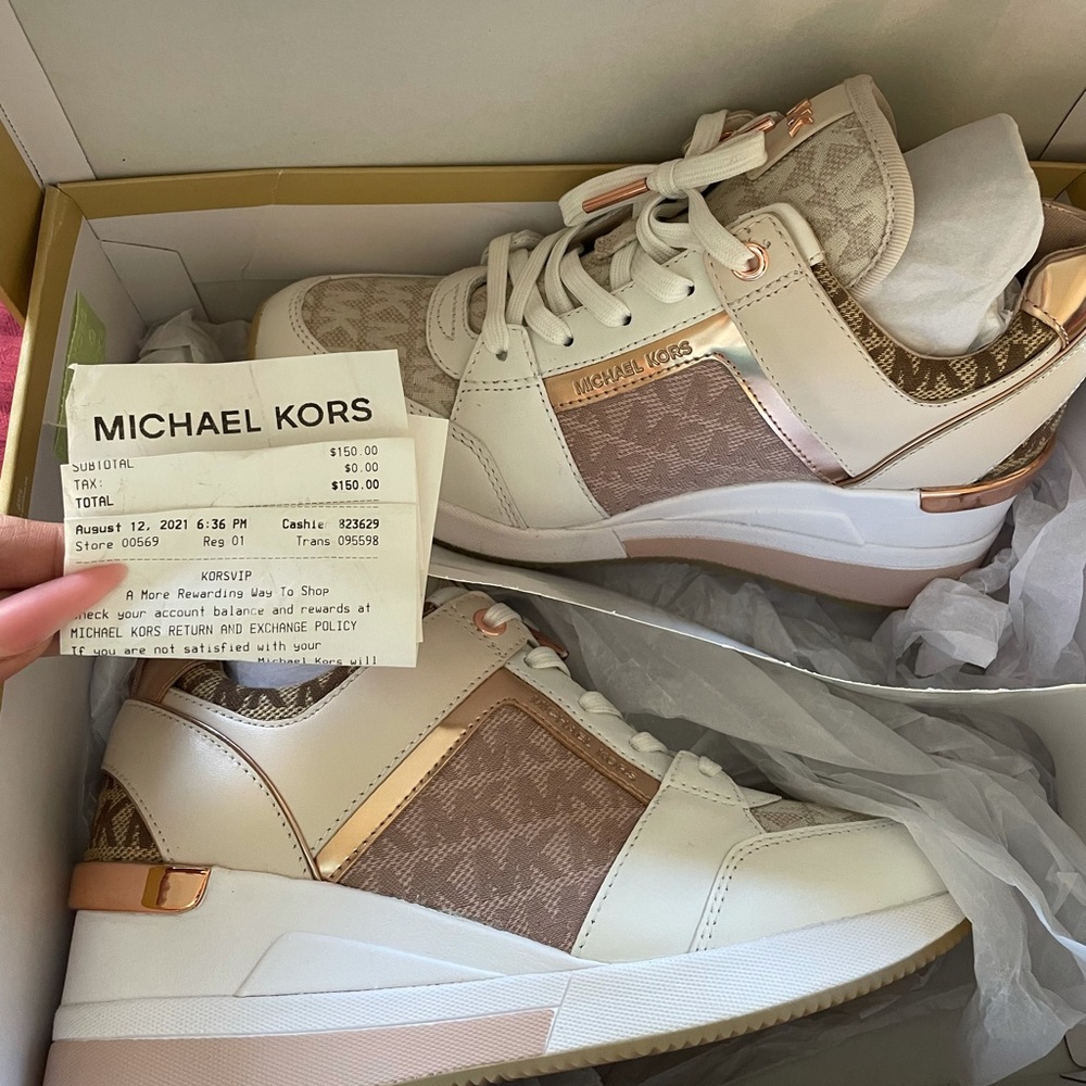 Women’s Michael Kors wedge sneaker